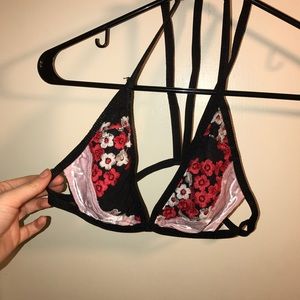 Velvet bralette. Never worn